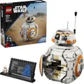 Lego Konstruktionsspielsteine "Der Astromech-Droide BB-8 (75452), LEGO Star Wars", weiß (bunt)