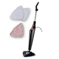 Vileda Steam Plus Dreieckiger Dampfmopp, schwarz, 24 cm