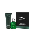 2tlg. Geschenk-Box Jaguar For Men Bath Set Green | Eau de Toilette & Duschgel