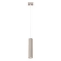 Carbon-Hängelampe 1 GU10 Taupe Aluminium Sollux SL.1759