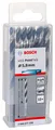 Bosch Metallspiralbohrer HSS PointTeQ, DIN 338, 5,8 mm, 10er-Pack