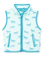 Playshoes Fleece Weste Unisex Kinder Outdoor-Oberteil, Pferde, 92