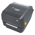 Zebra ZD421t Drucker mit Abreißkante - 203 DPI - Thermodirekt, Thermotransfer - 104 mm max. Druckbreite, BTLE, LAN, USB, USB-Host Schnittstellen (ZD4A042-30EE00EZ), grau (dunkel)
