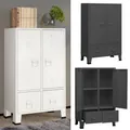 Kleiderschrank Schlafzimmer Garderobenschrank Metallschrank Schrank Regal Stahl