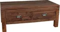 MiaMöbel Couchtisch Masala 110x45x60 cm Modern Massivholz Sheesham Sheesham natur