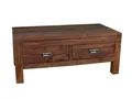 Couchtisch Masala 110x45x60 cm Modern Massivholz Sheesham Sheesham natur