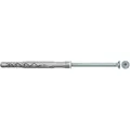 fischer Langschaftdübel SXRL 8 x 80 T Senkkopfschraube; mit Schraube Nutzlänge: 10, 30 mm|Dübellänge: 80 mm|Reale Inhaltsmenge: 50 C62|Bohrernenndurchmesser: 8 mm|Min. Bohrlochtiefe bei Durchsteckmontage: 90 mm