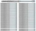 Fischer Langschaftdübel - Rahmendübel - Fensterrahmen SXRL-T Senkkopfschraube