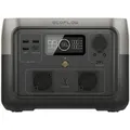 RIVER 2 Max, tragbare Powerstation schwarz/grau, 512Wh, X-boost 1.000W, LFP-Akku