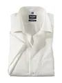 OLYMP Herren Businesshemd Langarm Luxor,Einfarbig,modern fit,New Kent,beige 21,41