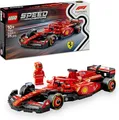 LEGO Speed Champions Ferrari SF24 F1 Rennauto Minifigur Rennwagen Modell 77242