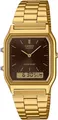 CASIO VINTAGE Herren Armbanduhr Chronograph AQ-230GA-5AMQYES Herrenuhr