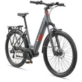 Telefunken City SUV E-Bike | Elektrofahrrad 27,5 Zoll | Mittelmotor | 7-Gang Kettenschaltung | 468 Wh Akku | Pedelec