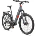 Telefunken SUV E-Bike 27,5 Zoll Mittelmotor 7-Gang Kettenschaltung 468Wh Akku SUV500