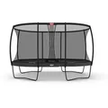 BERG Trampolin Grand Champion Regular 520 Grey mit AirFlow Pro inkl. Sicherheitsnetz Deluxe XL