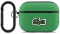 Hülle Case AirPods Pro 3 Lacoste grün Logo Krokodil mit Karabiner