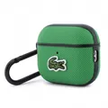 Lacoste AirPods Pro 3 Hülle Case Cover Petit Pique Croc Logo Patch Green
