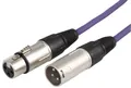 STAGG - 3 Pin XLR Mikrofonkabel 3m Lila