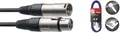 MIKROFONKABEL 3 METER LILA XLRf-XLRm