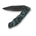 Victorinox Schweizer Taschenmesser Hunter Evoke BSH Alox, Klappmesser Outdoor, 4 Funktionen Inkl. 10 cm Klinge und Daumenpin, Marineblau Camouflage