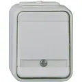 ELSO 441649 Kontrollwechselschalter 441649 10A AquaTop licht/basaltgrau 1St.