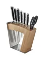Messerblock RÖSLE MOVEX ULME LBH 30x18x13.50 cm braun Messerset