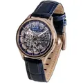 Automatikuhr CARL VON ZEYTEN "Horbach", blau, Armbanduhren, Damen, Armbanduhr,Damenuhr, Skelettuhr, Made in Germany, Mechanische Uhr