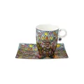 James Rizzi Tasse mit UT Remember Those Cool Coal Days 450ml Goebel Porzellan