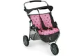 CHIC2000 Puppenwagen 697 83 Zwillings-Jogger, Sternchen Grau