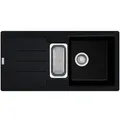 FRANKE Einbauspüle Smart Strata Einbauspüle STG 651-86 Onyx Handbedienung ab 60cm