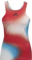 adidas Performance adidas Tennis-Tank Melbourne Printed Y-Tanktop rot/blau/weiss Damen