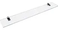 Glasablage Ablagekonsole Ablage Glaskonsole 80 cm Chrom / Glas klar