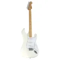 Fender Standard Strat MN Olympic White E Gitarre