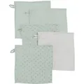 WASCHLAPPEN 5er-Set grün