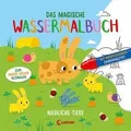 Das magische Wassermalbuch - Niedliche Tiere: Male die t... | Buch | Zustand gut