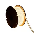 LEDKIA LIGHTING LED-Streifenrolle Dimmbar 220V COB 320 LED/m 50m 8W/m 720lm/m Breite 12mm Schnitt 50cm IP65 CRI90 2700K Warmweiß