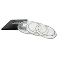 Remo FellSet Pinstripe clear Fusion: 10" 12" 14"
