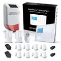 Safe2Home® SP210 WLAN Funk Alarmanlage Set kabellose Smart Home Alarmanlage mit App-Steuerung / SMS Anruf Funktion – inklusive Sensoren und Zubehör