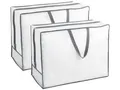 ZOLLNER Aufbewahrungstasche (Spar-Set, 2-tlg), 100% Vlies, atmungskativ, 2-Wege-Reißverschluss