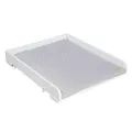 roba Wickelplatte als Aufsatz für Waschmaschinen - Wickeltisch inkl. Wickelauflage soft roba Style grau - Holz weiß - 60 cm breit