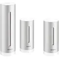 Wetterstation + zusätzliches Innenmodul silber
