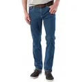 Stooker Men Straight-Jeans Frisco Herren Stretch Jeans - Blue Stone / Blau blau W40