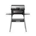 WMF Profi Plus Urban Master Grill, Elektrogrill bis 340° Grad, integrierter Backofen bis 200° Grad, 3000 Watt, 2-in-1, Outdoorgrill, edelstahl matt