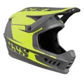 IXS Fahrradhelm iXS XACT Evo Fullface MTB-Helm Lime Graphite, Größe L/XL 60-62 cm, ABS