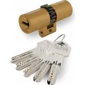 MCM Schliesszylinder SPR14 33-43 Schweizer Messing (Profilzylinder) (45344636)