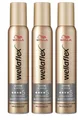 3x Wellaflex Shine & Hold  Schaumfestiger Ultra starker Halt 5* (3er Pack)