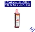 109,90€/L Original Stihl 2 Taktöl Mischöl 100 ml 1:50 Motorsäge 07813198401 NEU