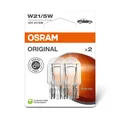 W21/5W OSRAM 12V W3x16q 12V BREMSLICHT RÜCKLICHT LAMPE GLÜHBIRNE 2x STÜCK