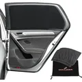 WALSER Sonnenschutz Auto, 2 Stück Sonnenschutz Auto Baby, Sonnenschutz Auto hinten, Sonnenschutz Auto Kinder, Auto Sonnenschutz Baby, Sonnenblende...