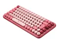 Logitech POP Keys - Tastatur - kabellos - Bluetooth 5.1, Bluetooth LE - QWERTY - Pan-Nordic
